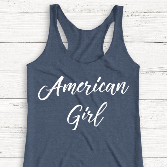 Tops - 4TH THE JULY, AMERICAN GIRL, CAN BE TANK, MUSCLE Tops - 4TH THE JULY, AMERICAN GIRL, CAN BE TANK, MUSCLE